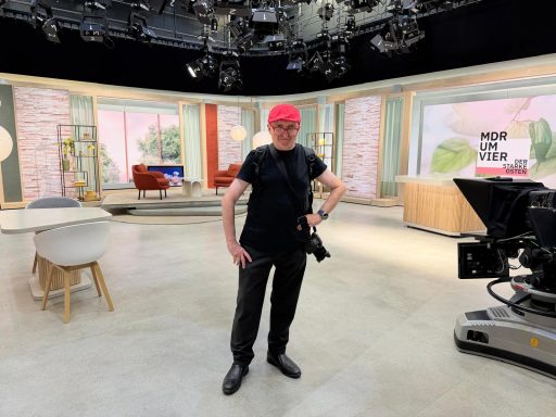 Im MDR TV-Studio © Nelle Roth / FPC